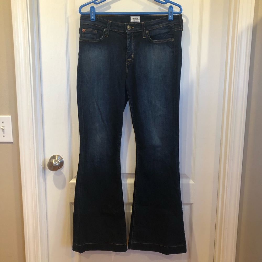 Hudson Ferris Flap Flare Jeans Size 31 Inch Waist